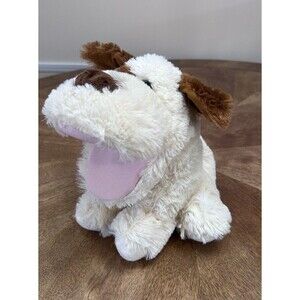 Cuddly Crooners Singing Brown Puppy Dog Hand Puppet Sings Close to You  WORKS 9”